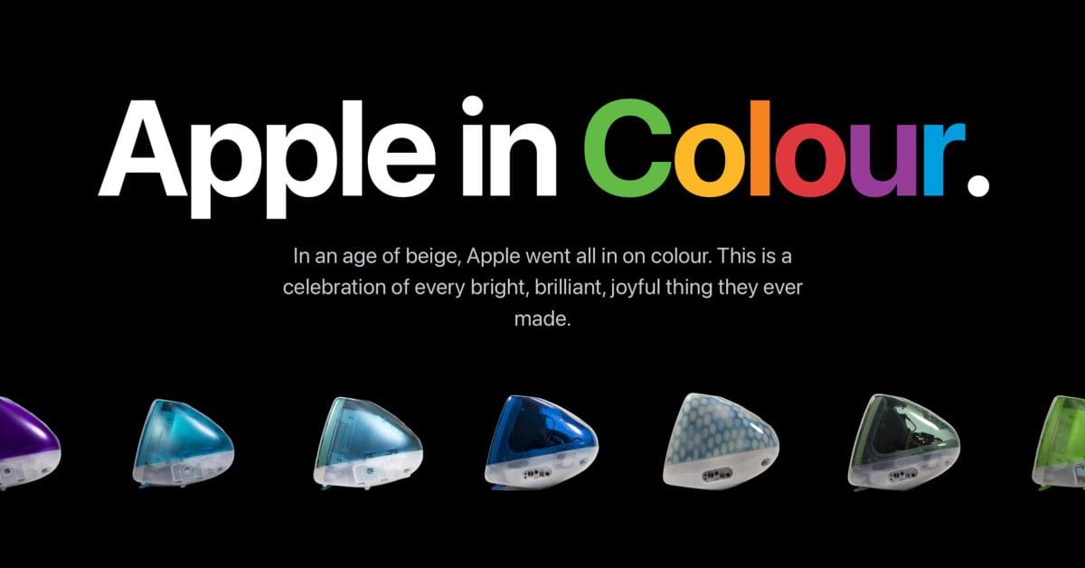 Apple in Colour 收錄近 30 年 341 種 Apple 產品配色