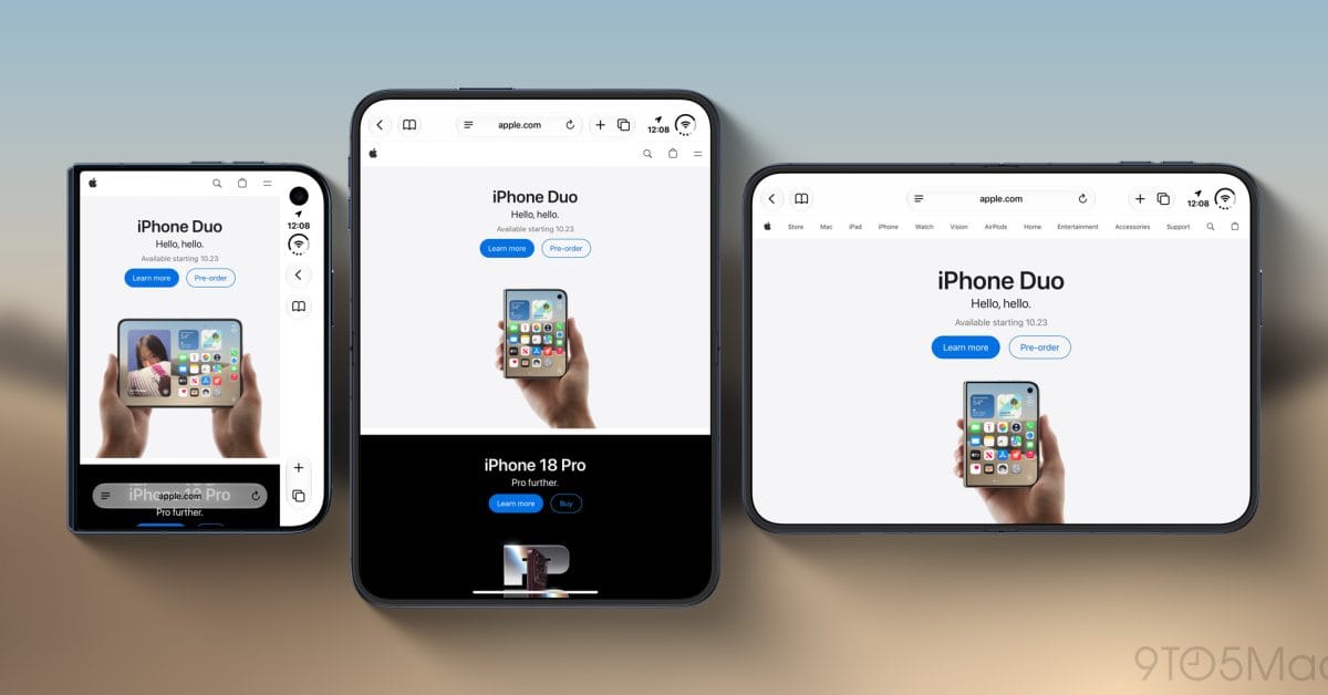 iPhone Duo Safari