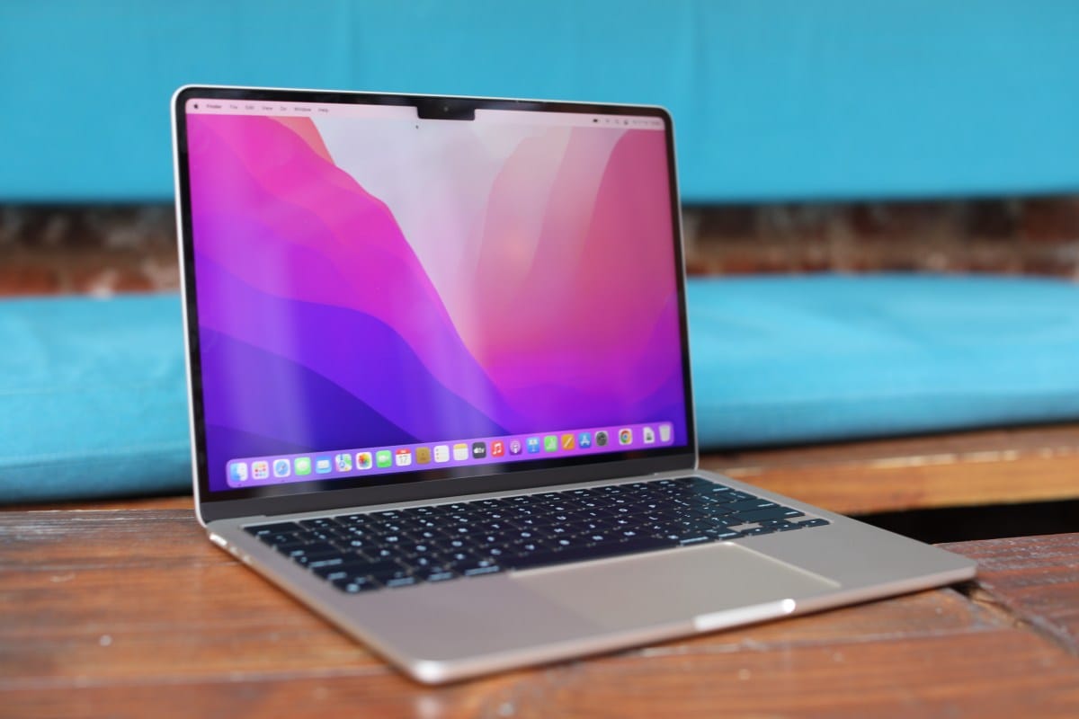 MacBook Air 螢幕畫面