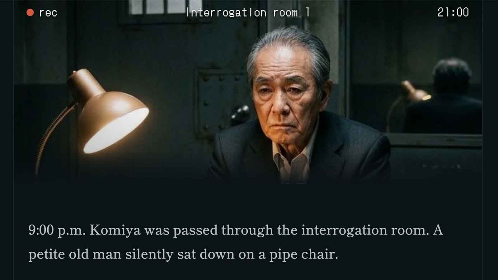 Interrogation Room Komiya 遊戲畫面