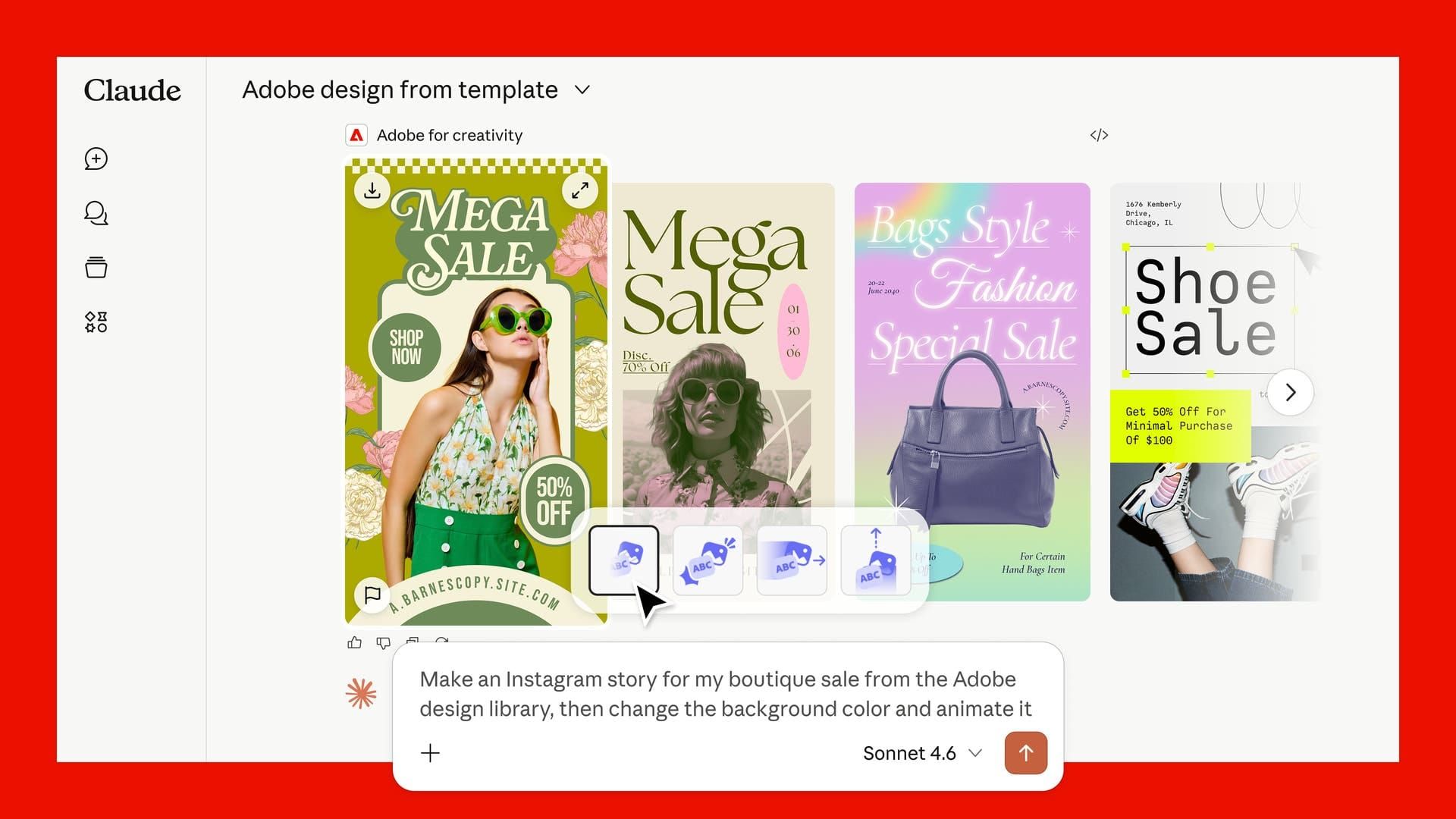Adobe for creativity: a new way to create with Adobe, now in Claude | Adobe Blog 官方文章封面
