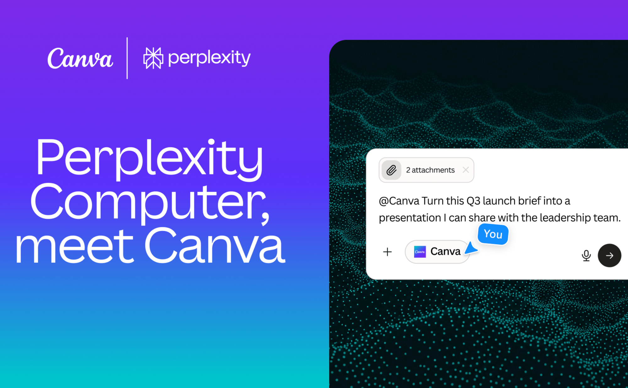 Canva 登上 Perplexity Computer