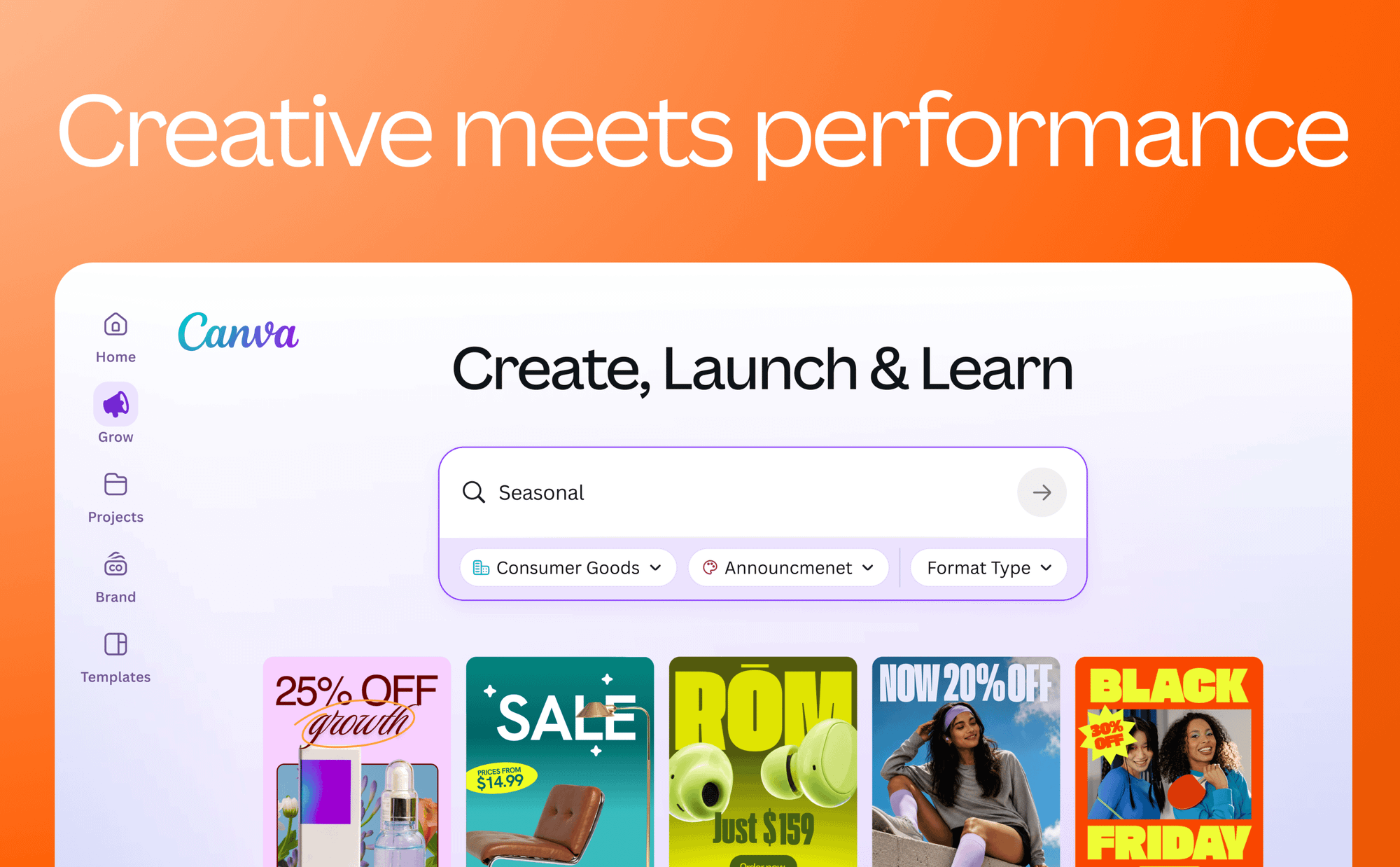 Canva Grow 2.0 產品視覺