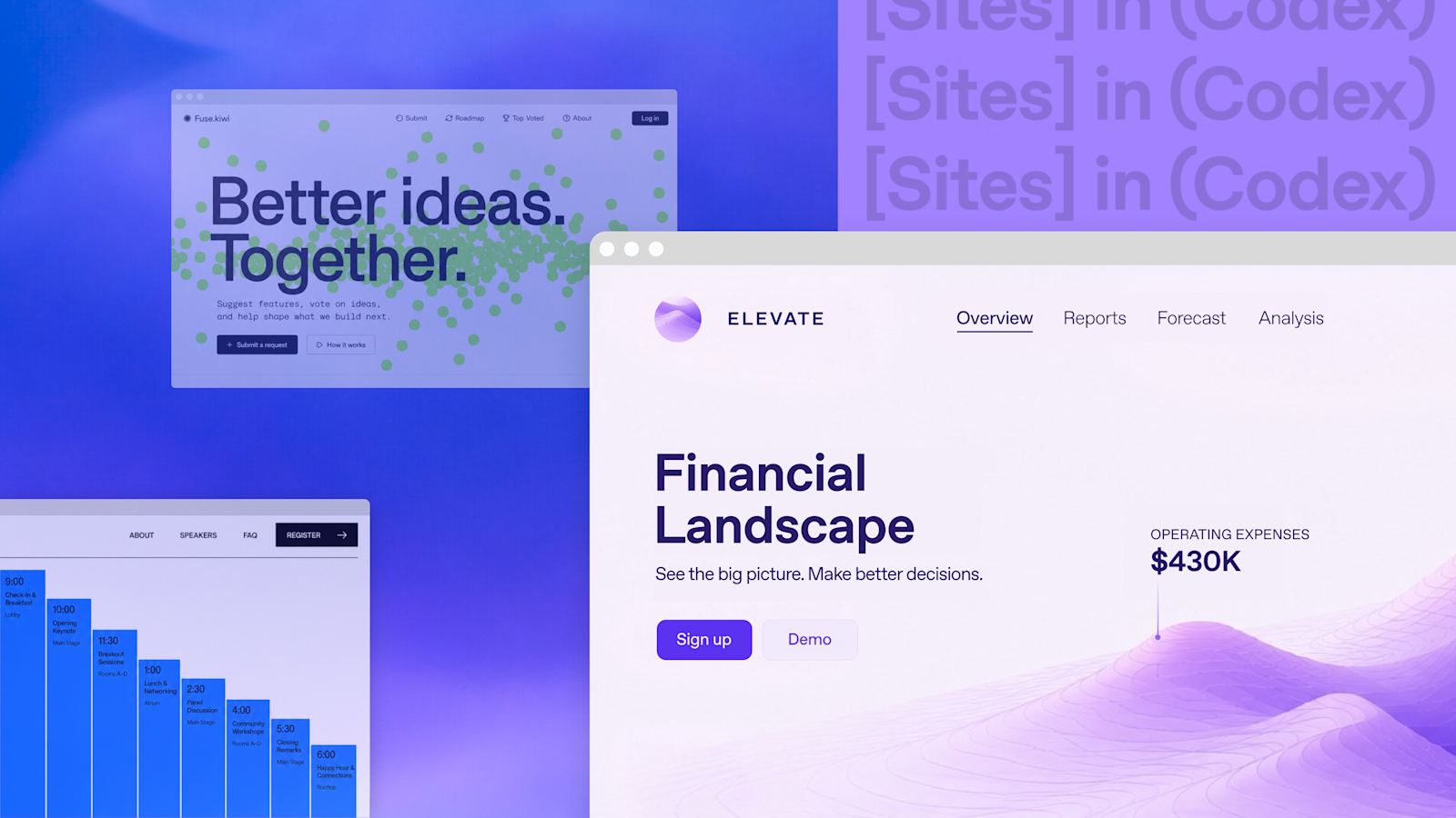 OpenAI Codex Sites — 在 ChatGPT 裡生成並部署互動式網站