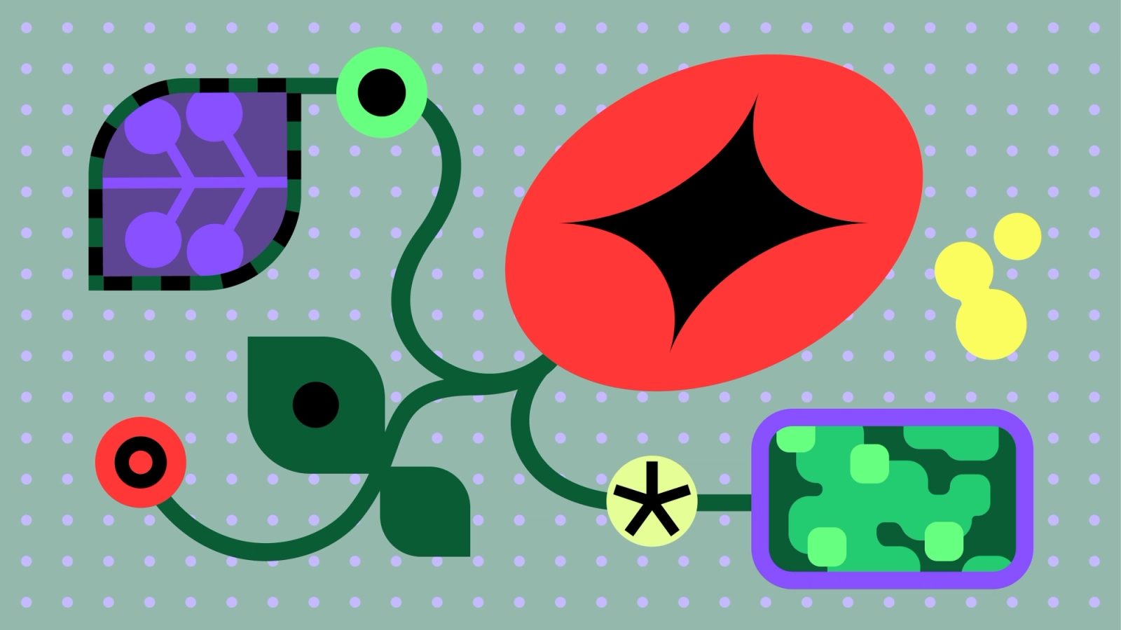 Steal this template: Bring a user persona to life with Figma Weave | Figma 官方文章封面