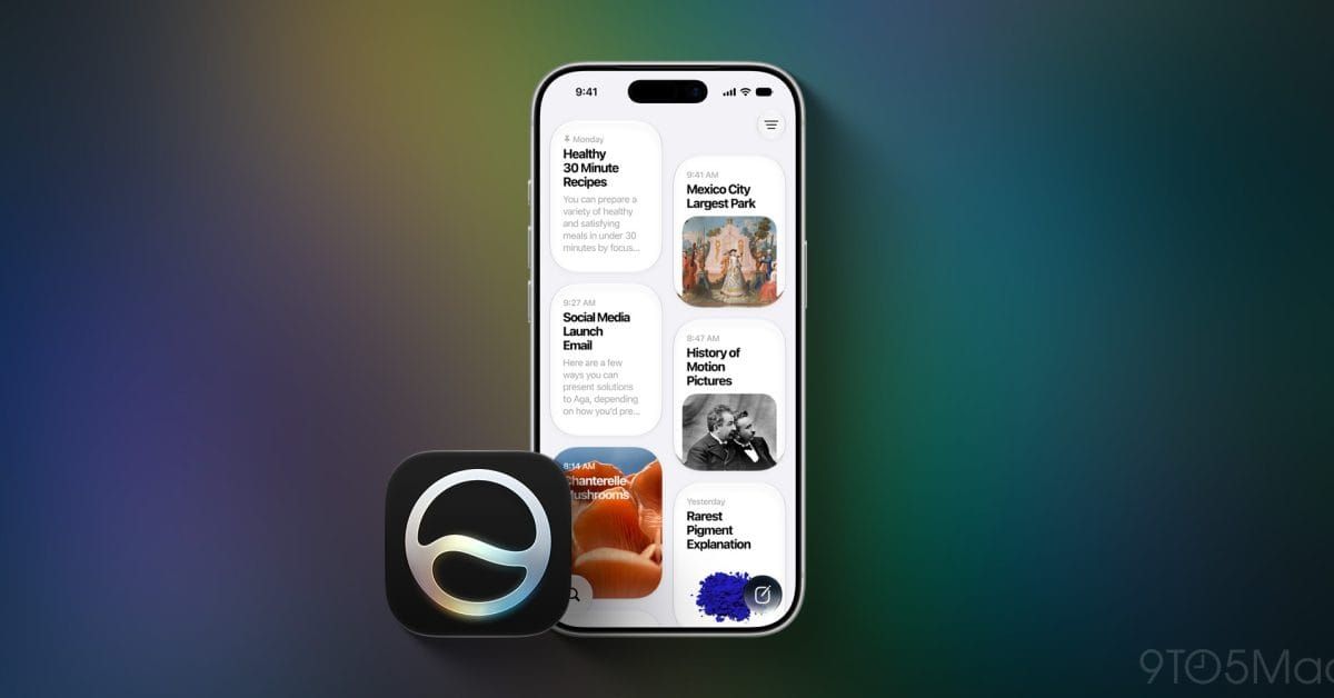 iOS 27 Siri 全新介面在 iPhone 上呈現對話卡片畫面