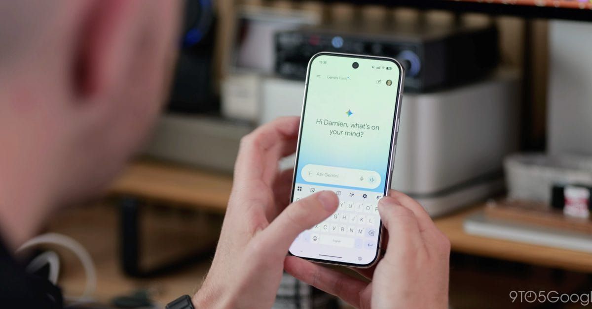 Gemini app 於 Pixel 11 Pro 上的宣傳圖