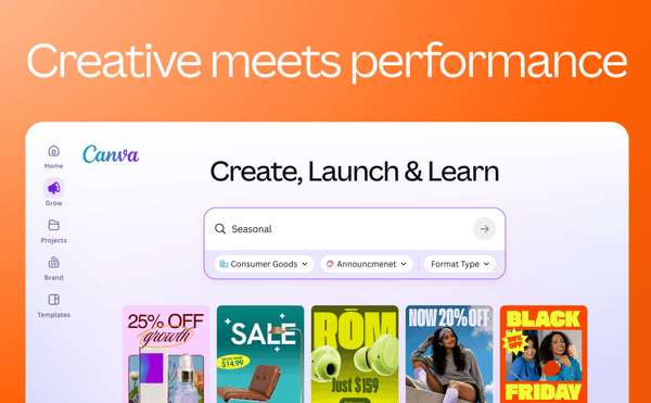 Canva Grow 2.0 產品視覺