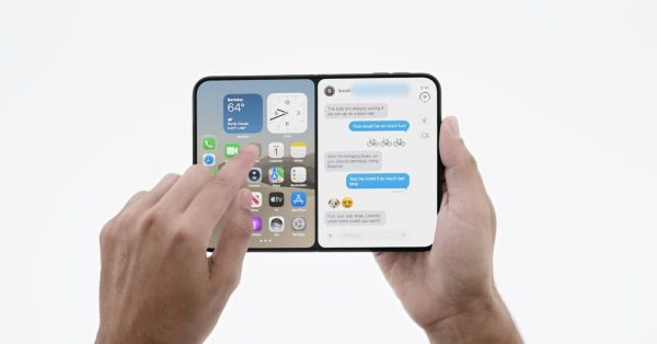 iPhone Duo 分割畫面示意