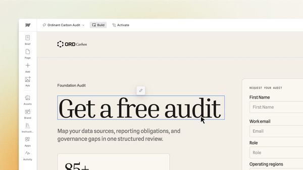 Webflow Campaigns