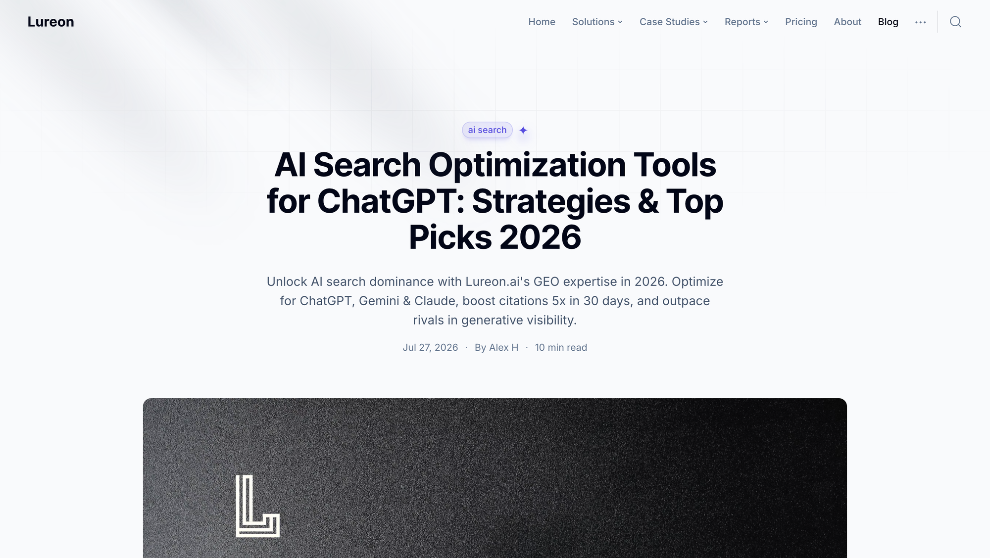 AI search optimization tools for ChatGPT