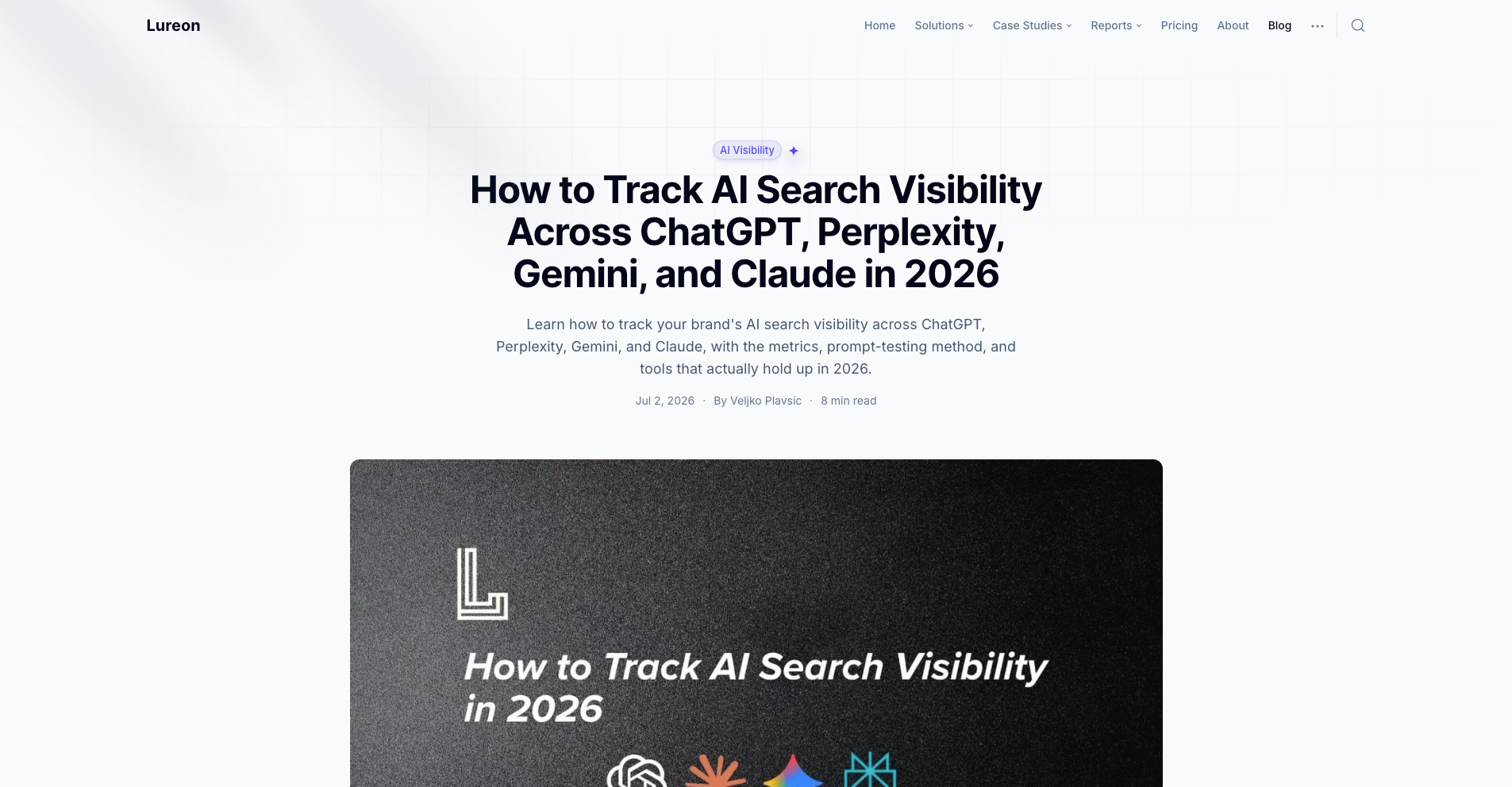 How to Track AI Search Visibility Across ChatGPT, Perplexity, Gemini, and Claude in 2026
