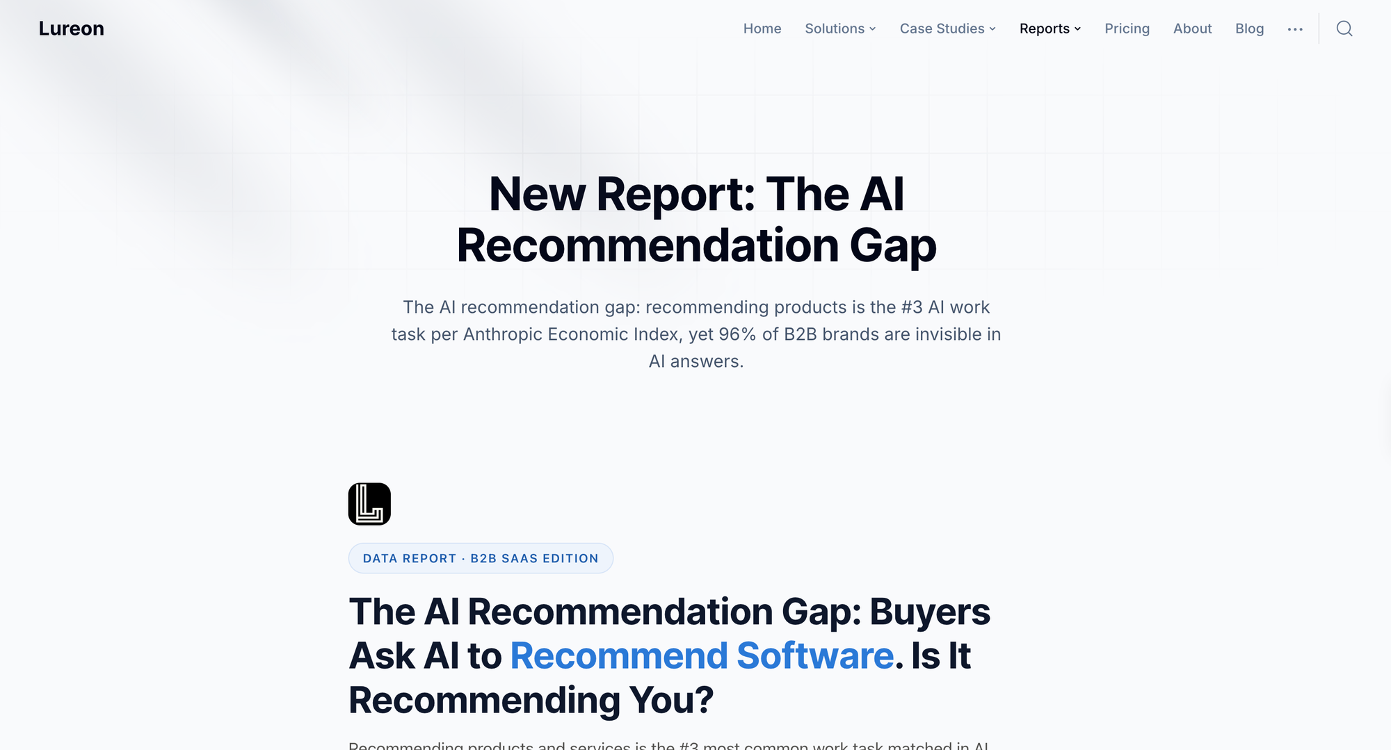 The AI Recommendation Gap: Buyers Ask AI to Recommend Software. Is It Recommending You?