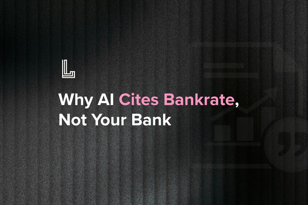 Why AI Cites Bankrate Instead of Your Bank
