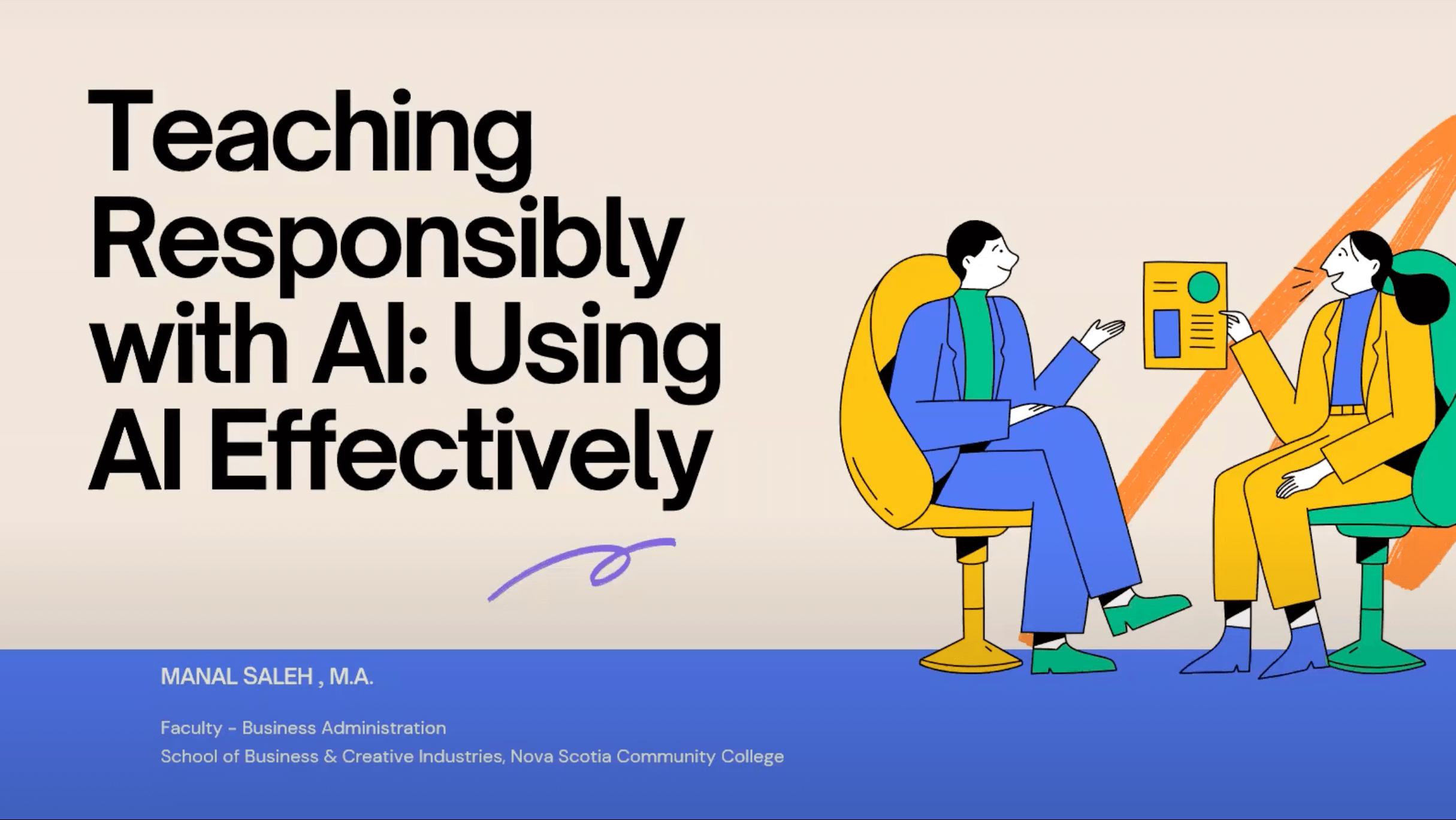 Cover image on Teaching Responsibly with AI