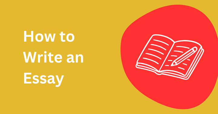 Cover graphic for a step-by-step guide on how to write an essay