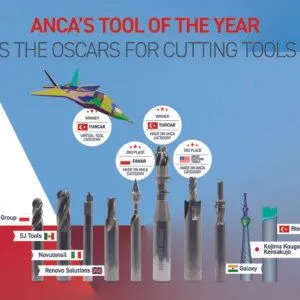 ANCA Tool of the Year (TOTY) Competition Celebrates the Next Generation of Cutting Tools