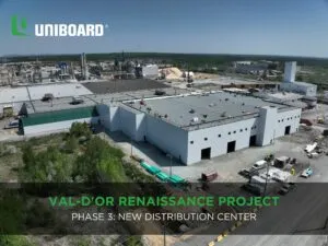 Uniboard’s Plant Modernization Program Progressing as Planned