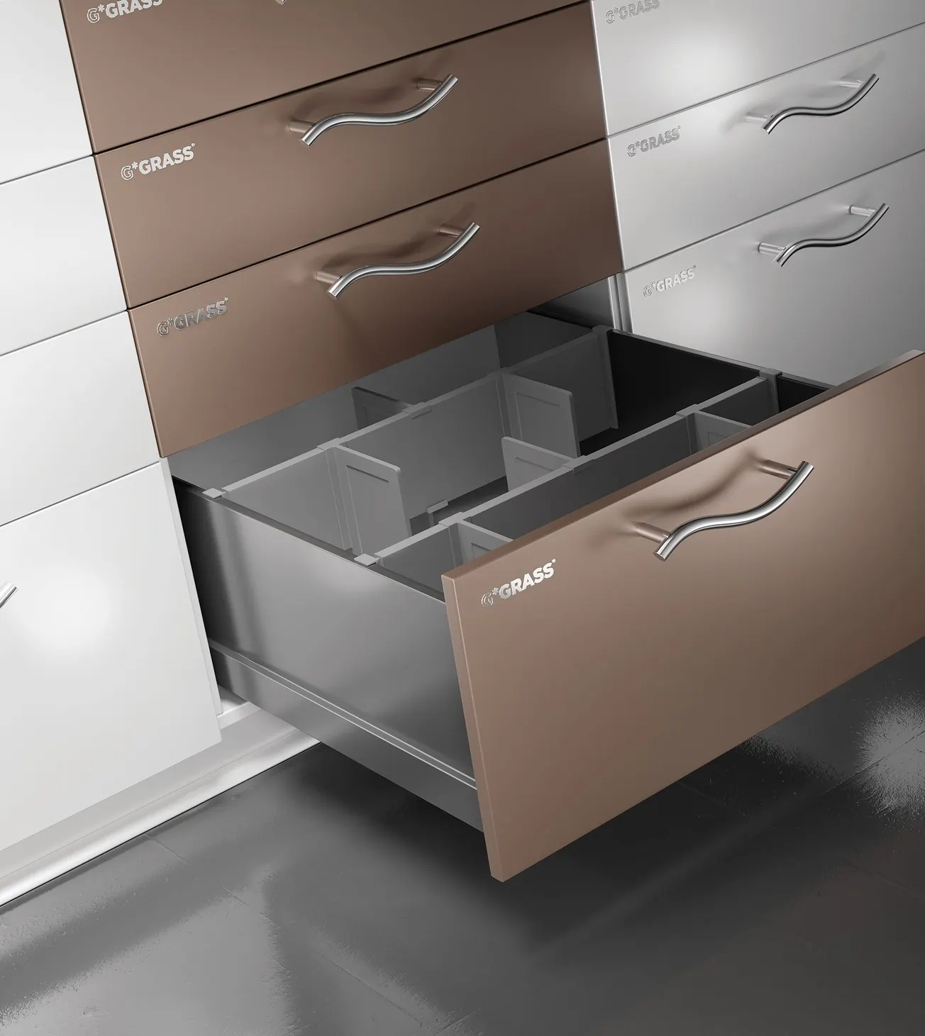 Grass America Highlights the Nova Pro Scala Drawer System