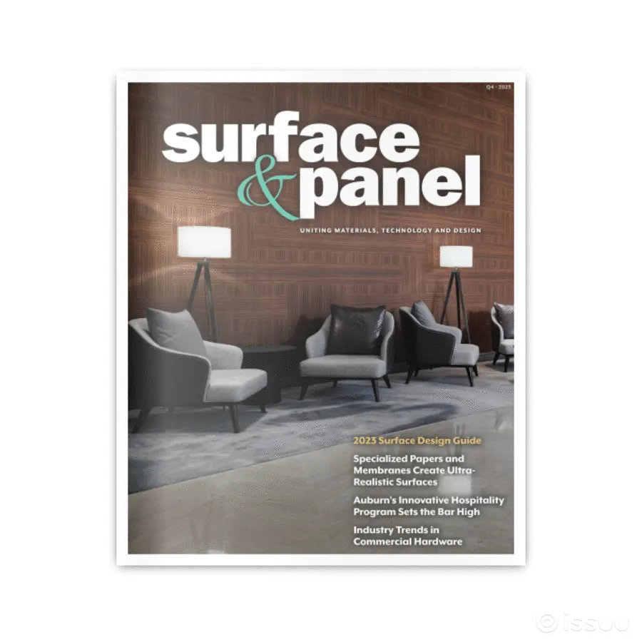Explore Surface Design Advances: The Q4 2023 Digital Edition of Surface & Panel