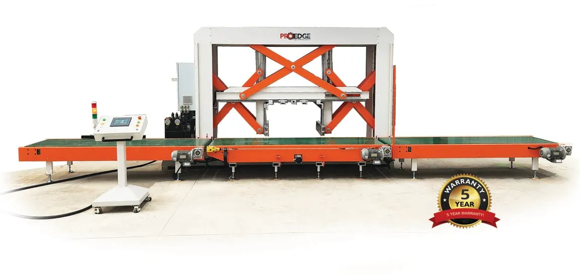 Five Year Warranty Offered on Automatic Case Clamp from Pro Edge Technology