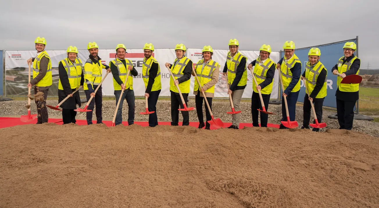 EGGER Breaks Ground at its Markt Bibart Plant
