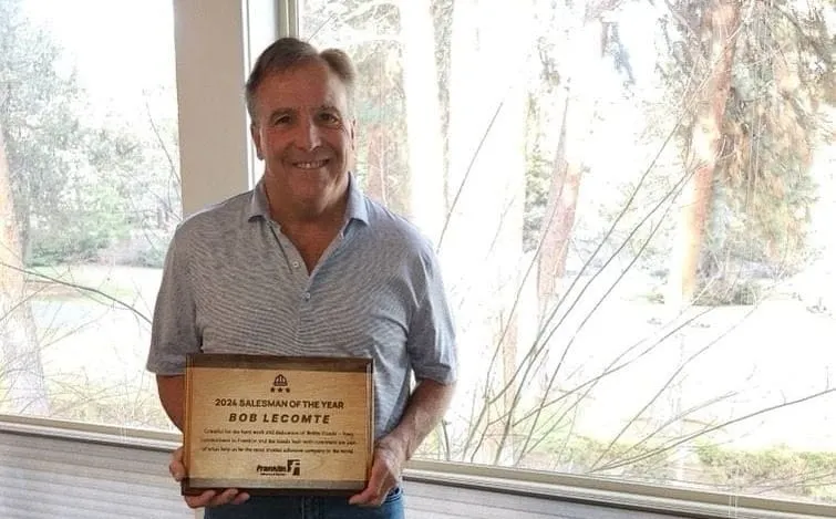 Lecomte Named Salesman of the Year with Franklin A&P
