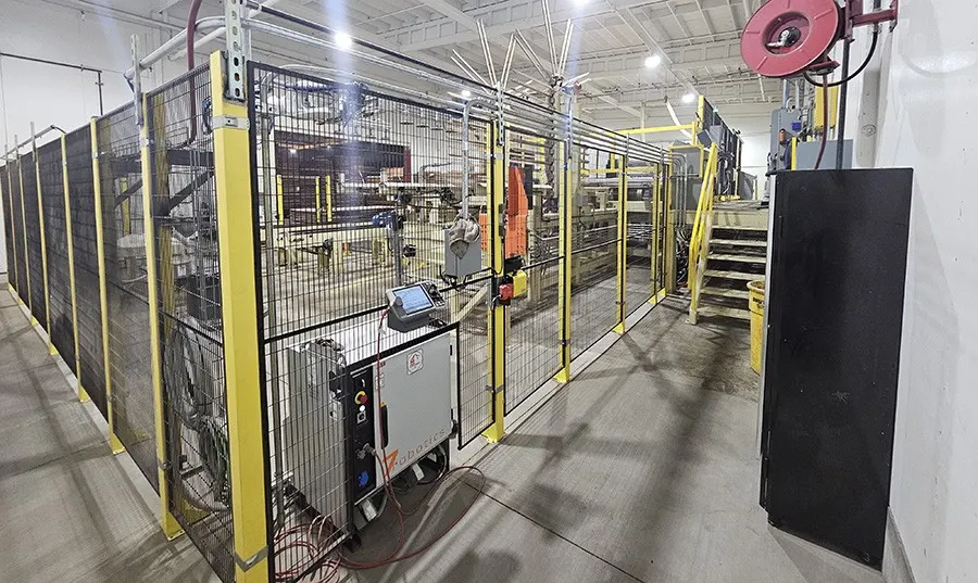 Robots Offer Solution for Patch Line