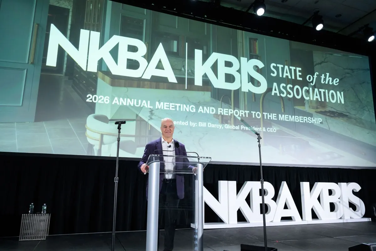 Darcy Shares Optimism in 2026 NKBA State of the Association Address at KBIS