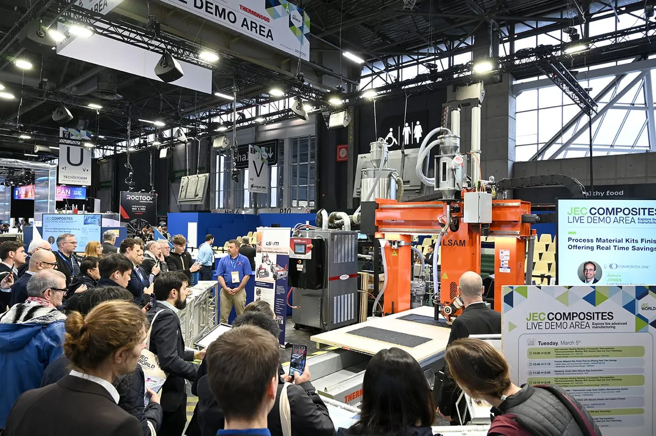 Thermwood to Live-Print Carbon-Fiber Drone Molds at JEC World 2026