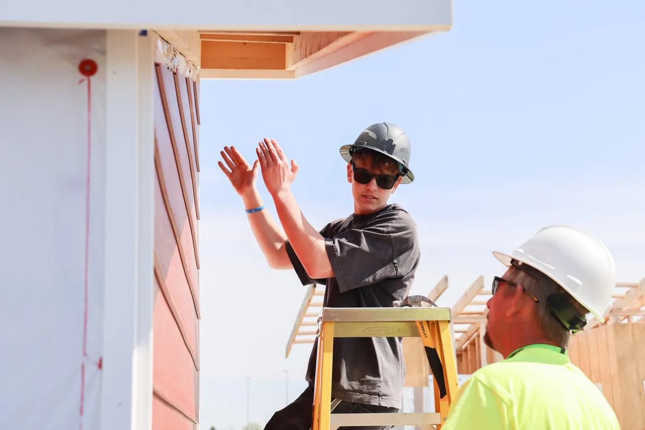 Next-Gen Professionals Gain Hands-On Building Experience