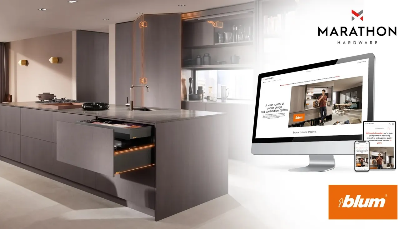 Blum Expands Canadian Reach Through Marathon Hardware Partnership