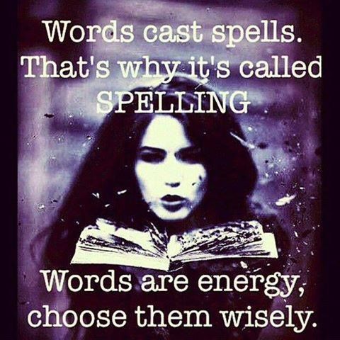 WORDS ARE {{ENERGY}}