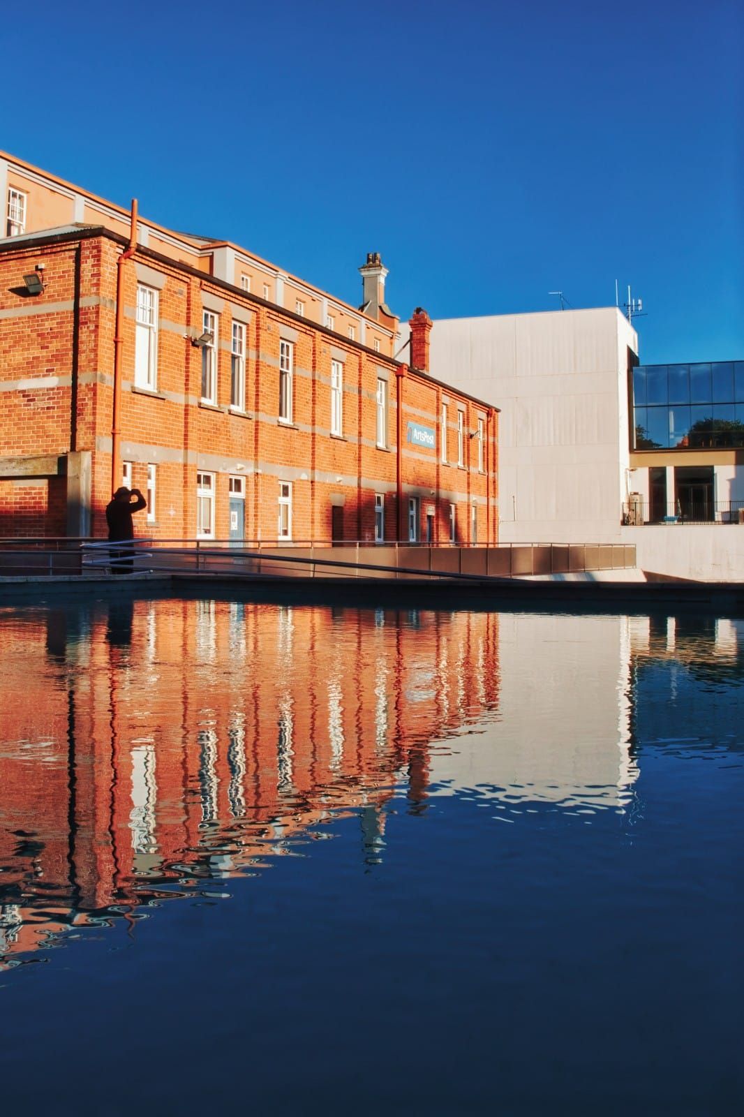 Heritage building reflection