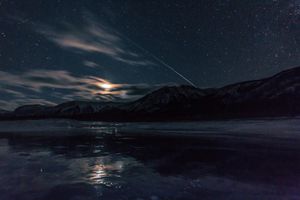 Abraham Lake satellites