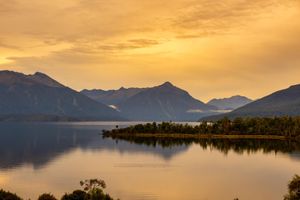 Lake Te Anau sunset