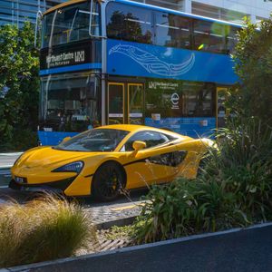 Mclaren at the lights