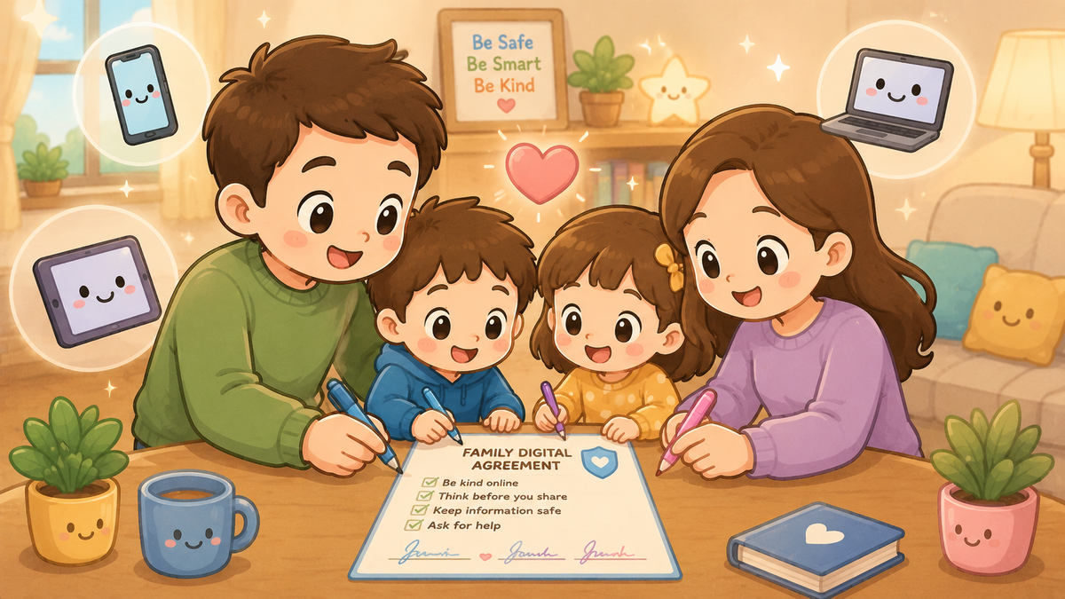 Your Digital Family Part 4: The family digital agreement — a simple framework that actually works