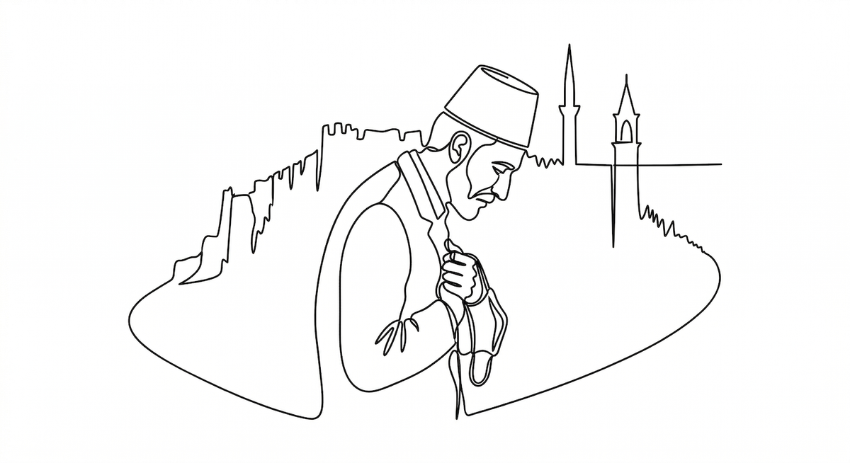 An Ottoman man: torn between two worlds