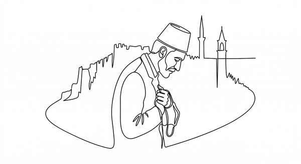 An Ottoman man: torn between two worlds