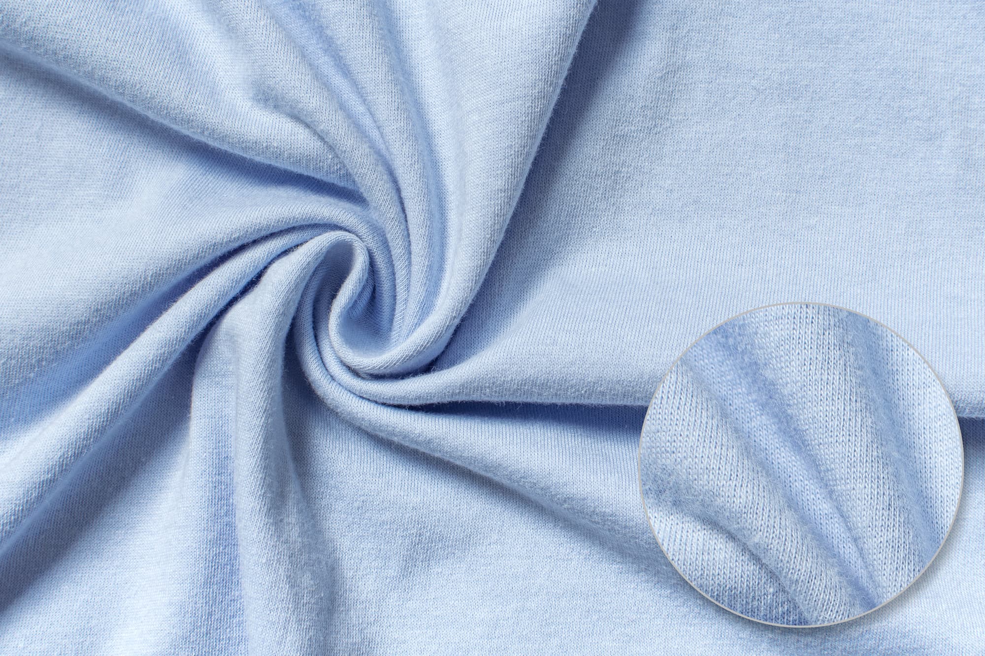 Fabric detail of the Gildan Softstyle T-Shirt.