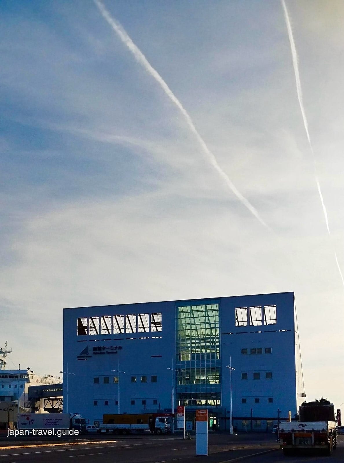 津轻海峡航线的港口候船建筑