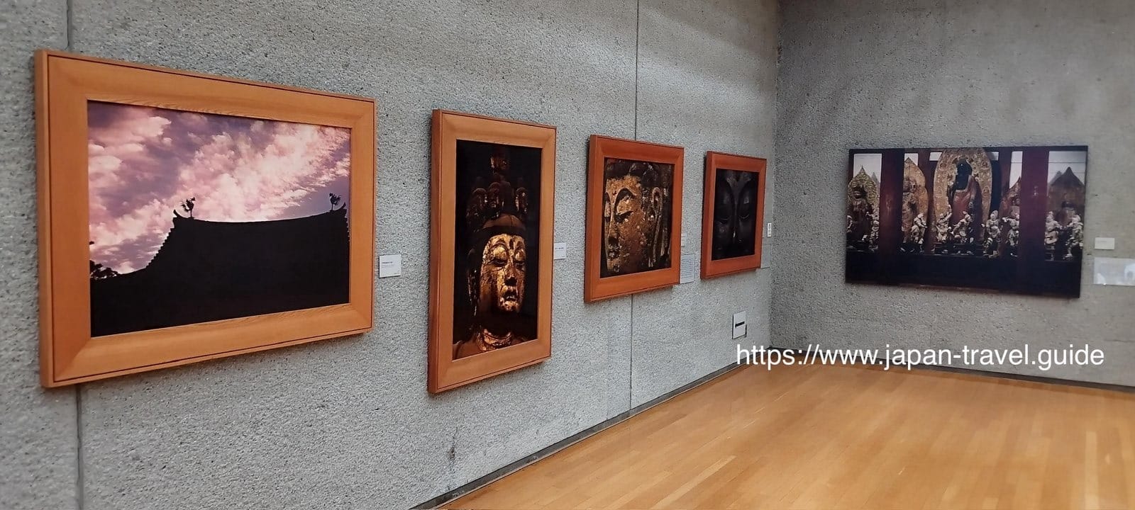 土门拳纪念馆内曾拍摄的摄影作品展览