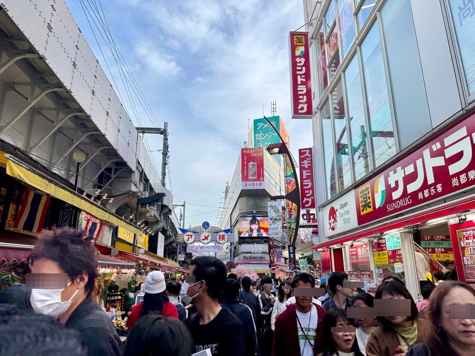 上野至御徒町之间的阿美横丁