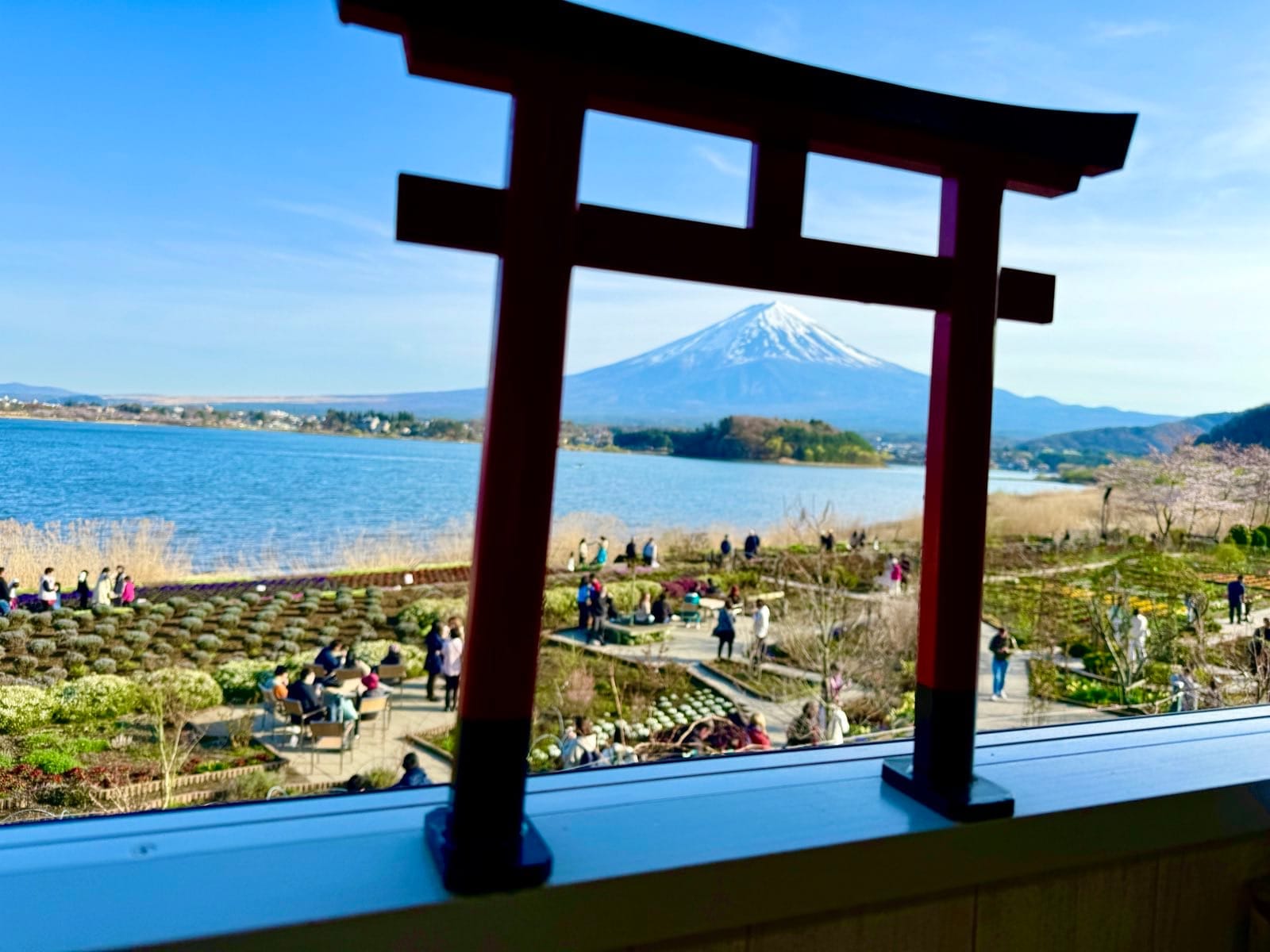 大石公园河口湖自然生活馆二楼餐厅