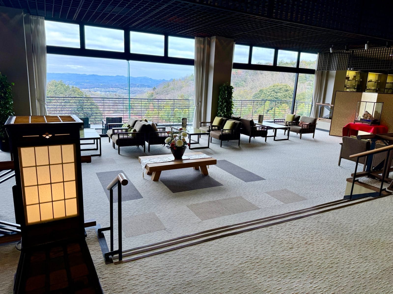 有马温泉古泉阁的日式建筑