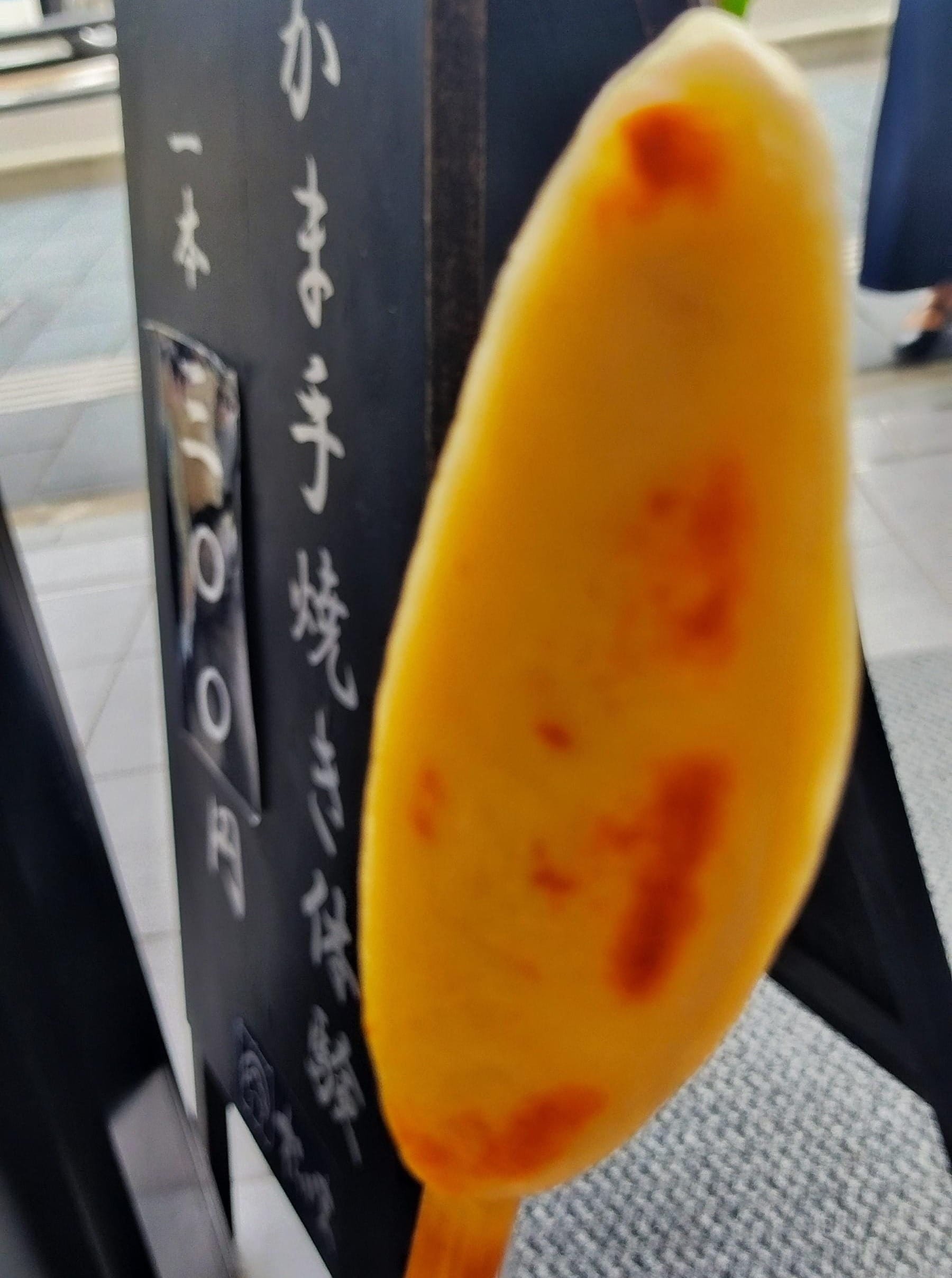 旅行途中品尝的笹鱼糕