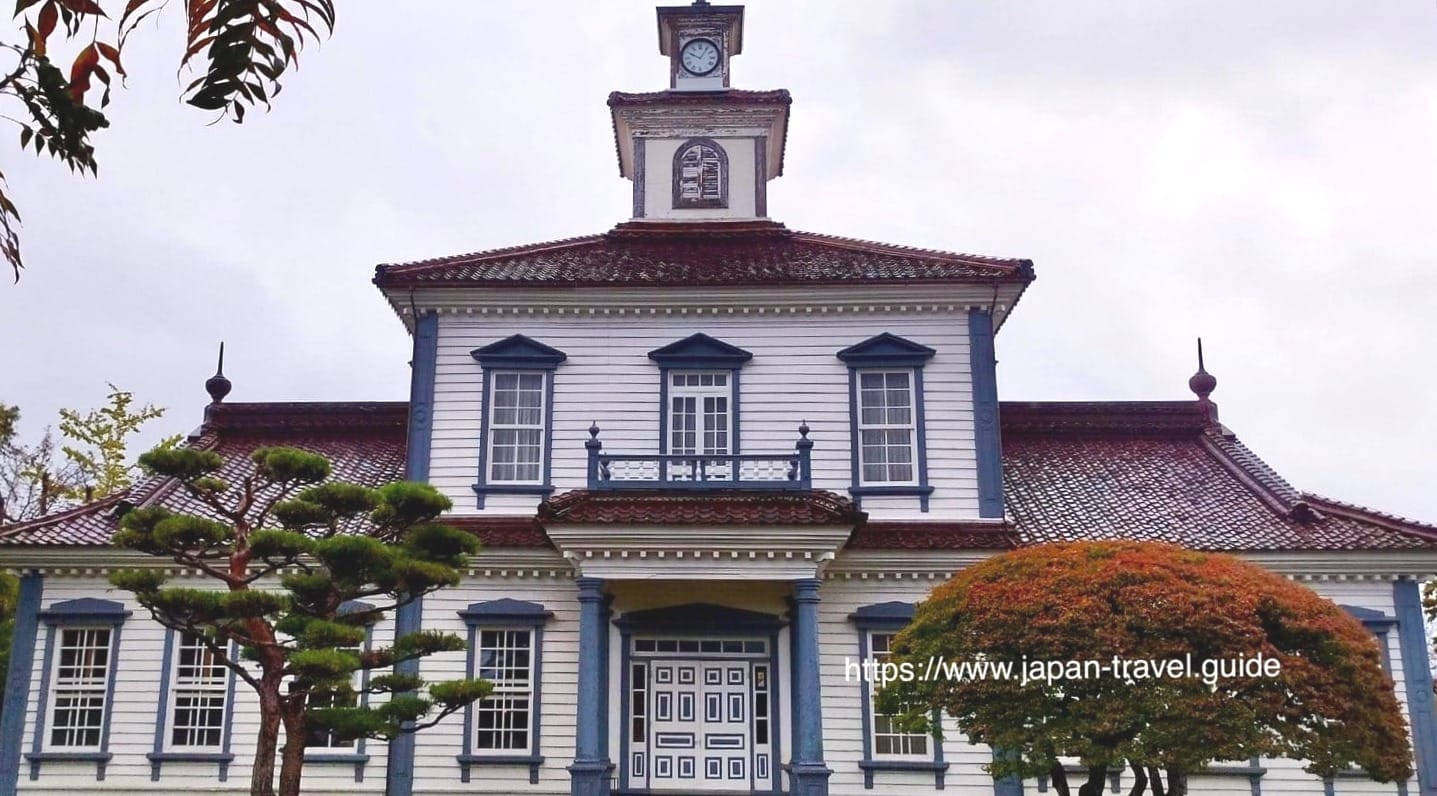 致道博物馆内不同年代的建筑