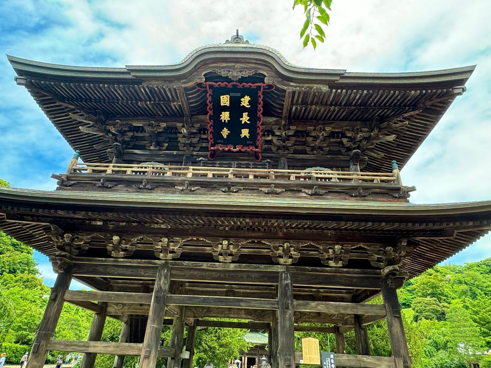 建长寺的山门