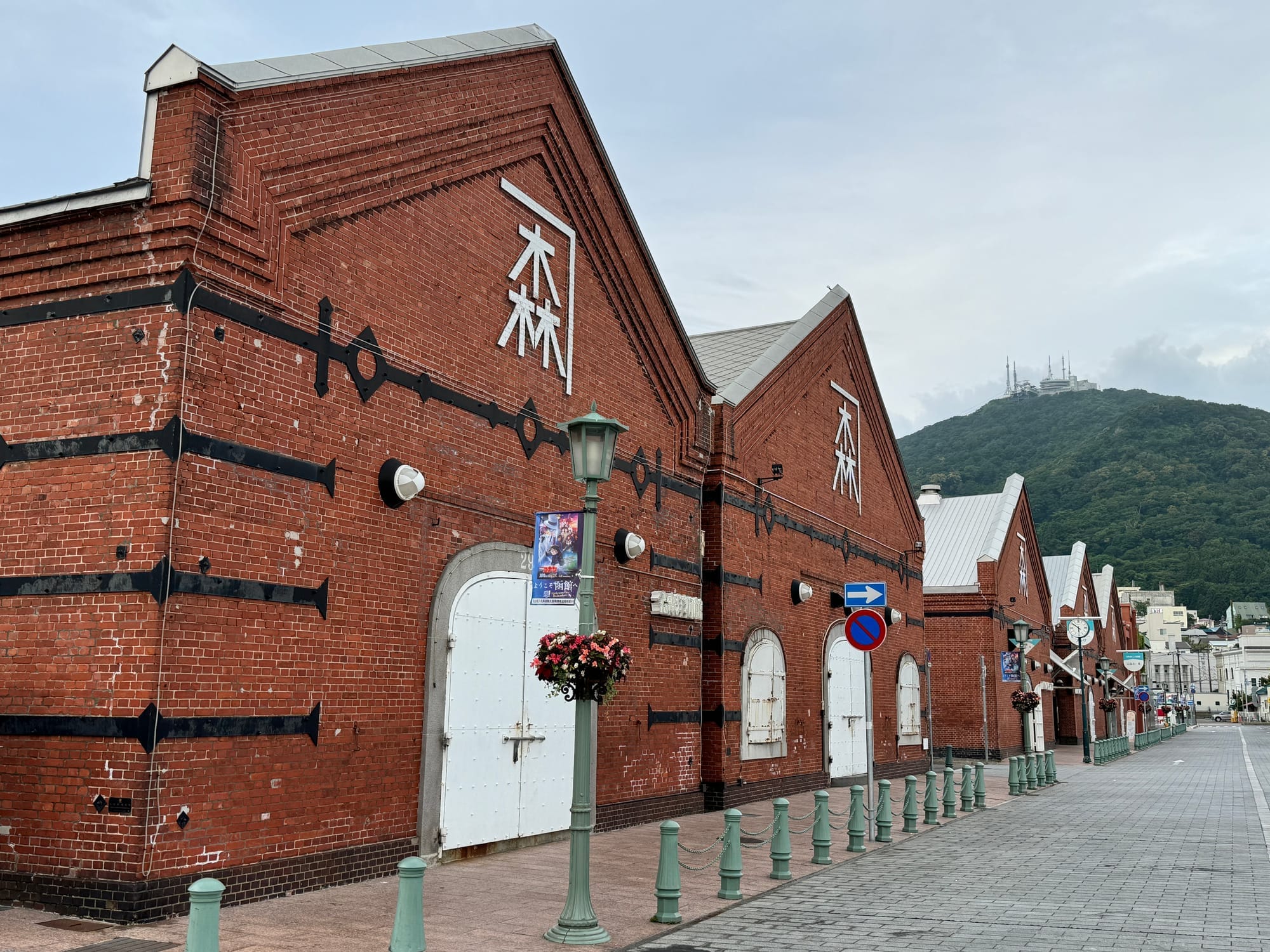 金森红砖仓库的历史建筑群